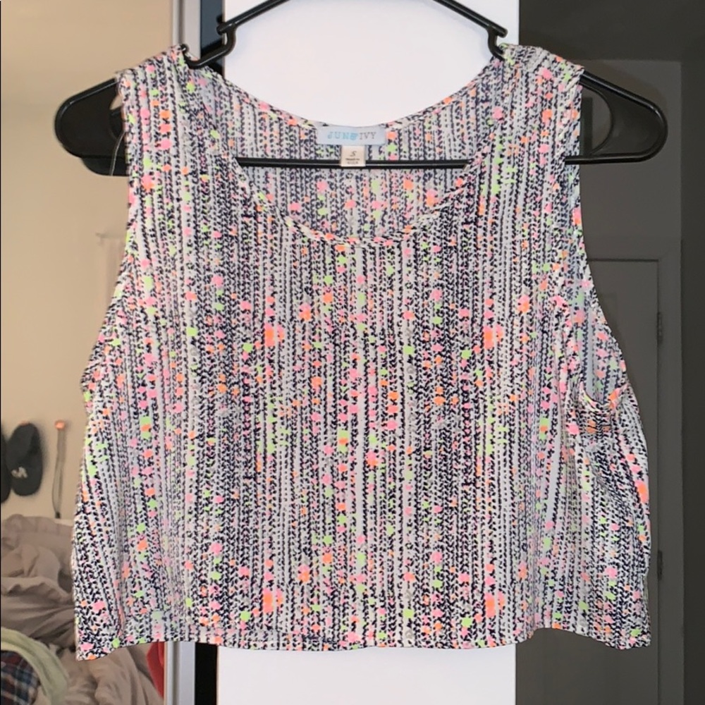 Tank crop top